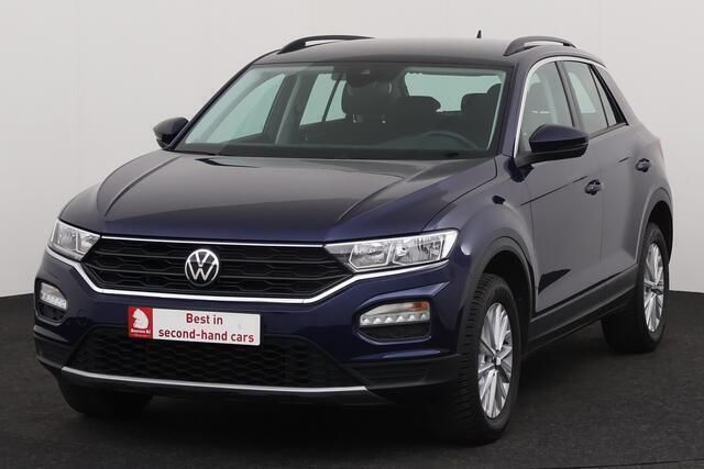 Blauw Gebruikt 2020 VW T-Roc Style SUV | € 21.995 (Super prijs) - Afbeelding 1/4
