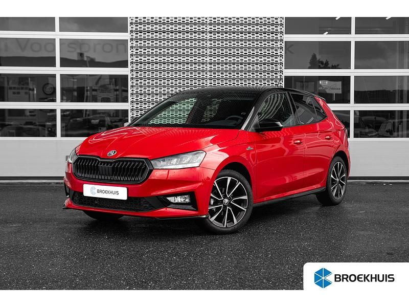 Rood Gebruikt 2025 Skoda Fabia Monte Carlo Hatchback | € 27.095 (Duur) - Afbeelding 1/4
