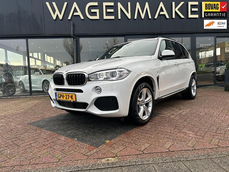 Wit Gebruikt 2017 BMW X5 Executive SUV | € 29.450 (Super prijs) - Afbeelding 1/4