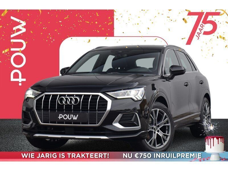 Zwart Gebruikt 2022 Audi Q3 Advanced SUV | € 50.900 - Afbeelding 1/4