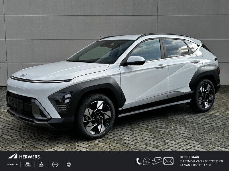 Wit Gebruikt 2024 Hyundai Kona Comfort SUV | € 35.685 (Duur) - Afbeelding 1/4