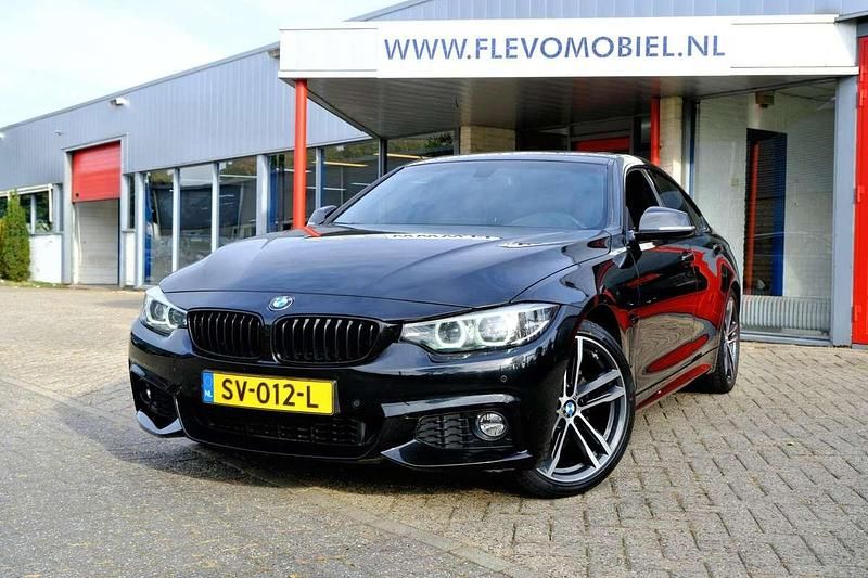 Zwart Gebruikt 2018 BMW 420 Gran Coupé M Sport Coupé | € 23.950 (Super prijs) - Afbeelding 1/4