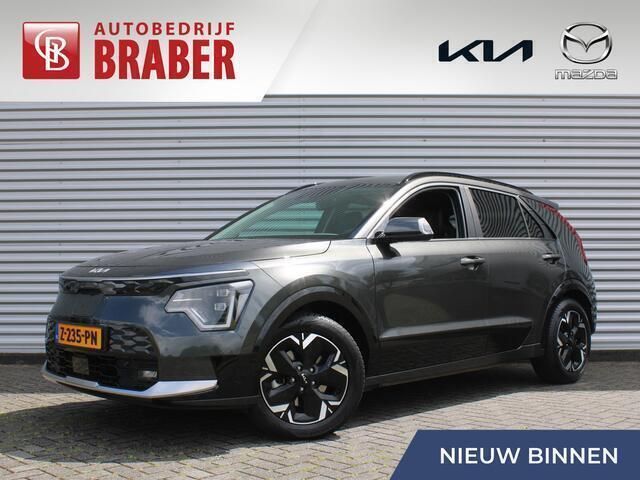Grijs Gebruikt 2024 Kia e-Niro Advance SUV | € 36.950 (Eerlijke prijs) - Afbeelding 1/4