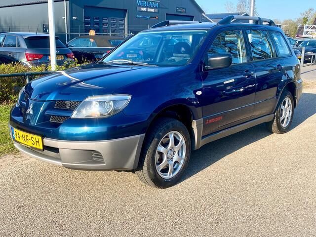 Occasion Mitsubishi Outlander 136 PK (100 kW) 2003 Blauw, metallic lak SUV