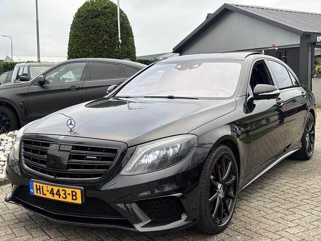 Grijs Occasion 2014 Mercedes S63 AMG AMG Sedan | € 39.950 (Duur) - Afbeelding 1/4