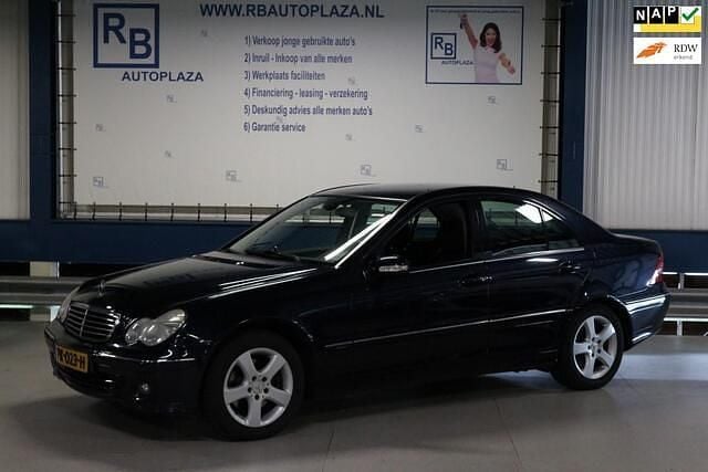 Blauw Gebruikt 2006 Mercedes C230 Elegance Sedan | € 3.750 - Afbeelding 1/4