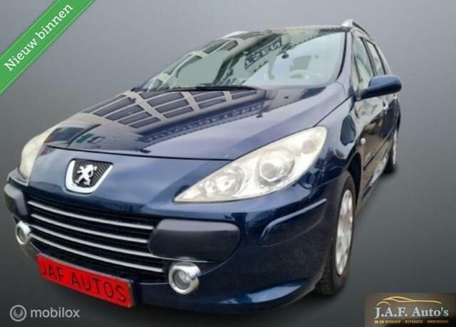 Blauw Gebruikt 2006 Peugeot 307 Stationwagen | € 1.749 (Eerlijke prijs) - Afbeelding 1/4