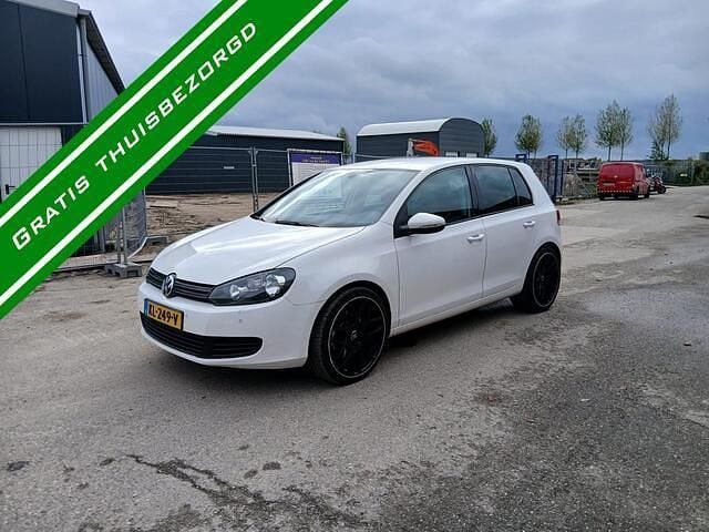Wit Gebruikt 2009 VW Golf VI Stationwagen | € 6.250 (Goede deal) - Afbeelding 1/4