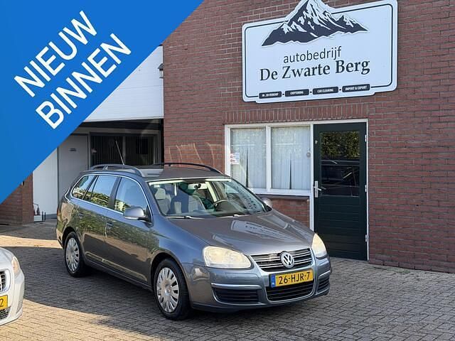 Grijs (metallic) Occasion 2009 VW Golf V Comfortline Stationwagen | € 1.999 (Super prijs) - Afbeelding 1/4