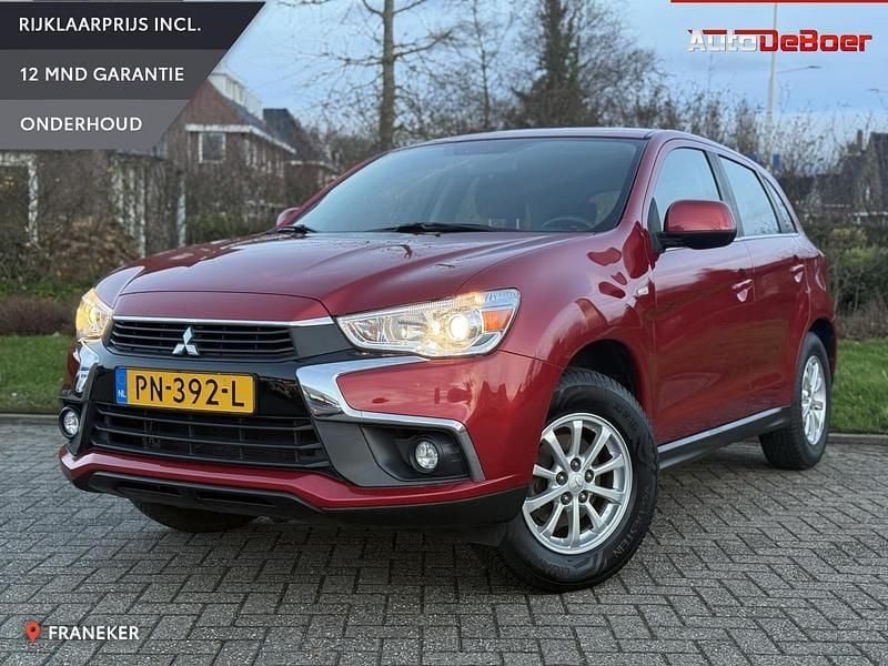 Rood Gebruikt 2017 Mitsubishi ASX SUV | € 13.495 (Eerlijke prijs) - Afbeelding 1/4