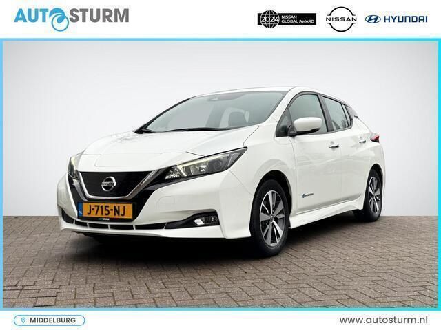 Wit Gebruikt 2020 Nissan Leaf Acenta Hatchback | € 13.980 (Eerlijke prijs) - Afbeelding 1/4