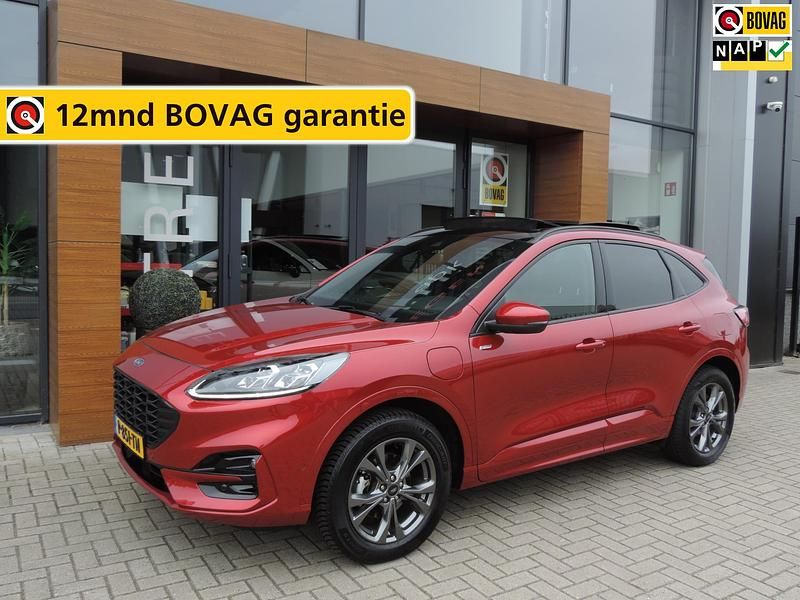 Rood Gebruikt 2022 Ford Kuga ST-Line X SUV | € 28.880 (Eerlijke prijs) - Afbeelding 1/4