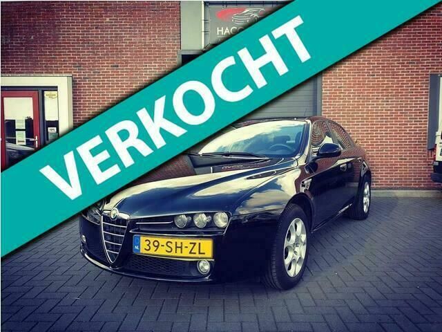 Zwart Gebruikt 2006 Alfa Romeo 159 Progression Sedan | € 2.999 (Eerlijke prijs) - Afbeelding 1/4