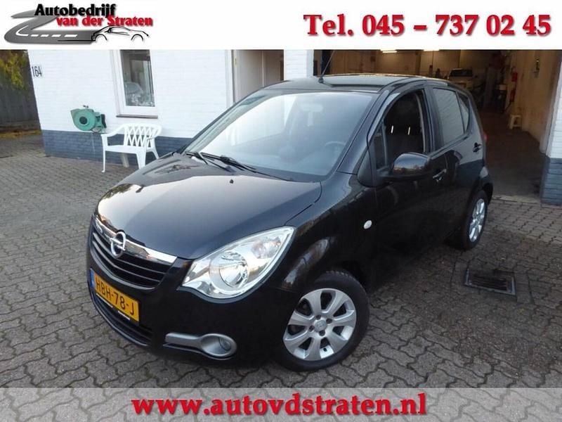 Zwart Gebruikt 2008 Opel Agila Enjoy Hatchback | € 5.750 (Eerlijke prijs) - Afbeelding 1/4