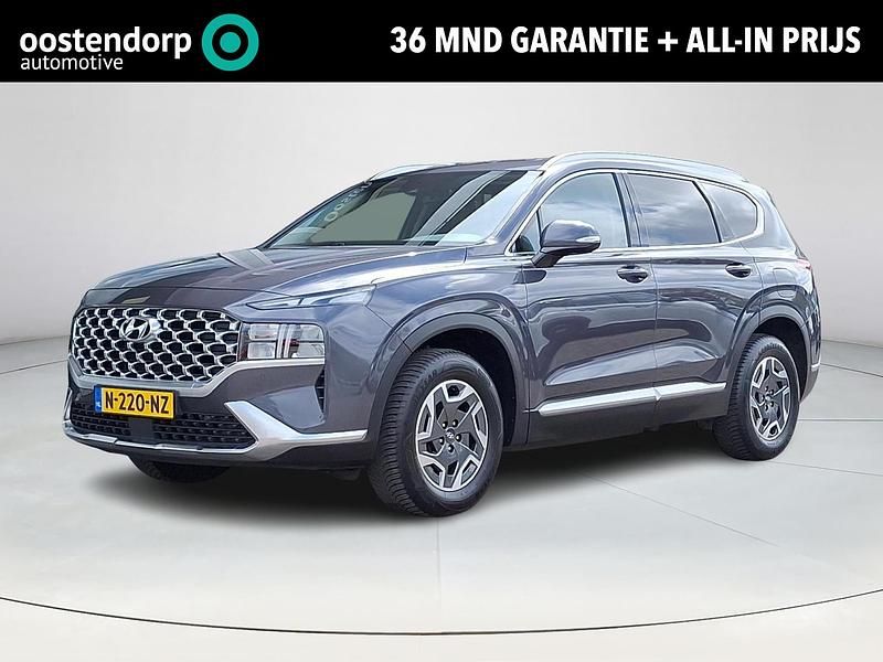 Lagoon blue Occasion 2021 Hyundai Santa Fe Comfort SUV | € 32.950 (Eerlijke prijs) - Afbeelding 1/4