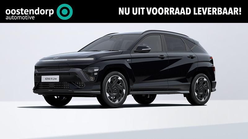 Nieuw Hyundai Kona N Line 160 kW (218 PK) 2026 Zwart SUV