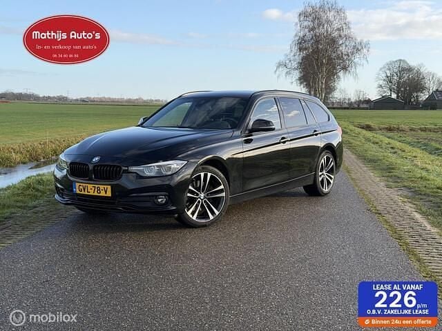 Zwart Gebruikt 2019 BMW 320 M Sport Stationwagen | € 13.950 (Super prijs) - Afbeelding 1/4