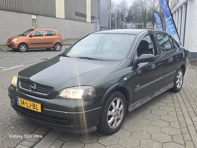 Occasion Opel Astra Njoy 84 PK (61 kW) 2003 Groen Hatchback