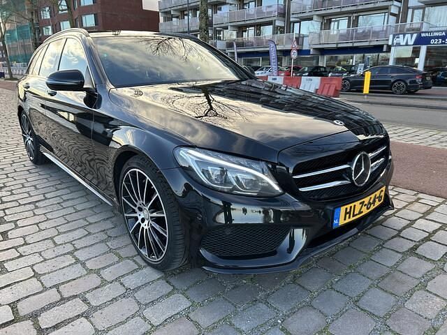Occasion Mercedes C300 Prestige 245 PK (180 kW) 2017 Zwart Stationwagen