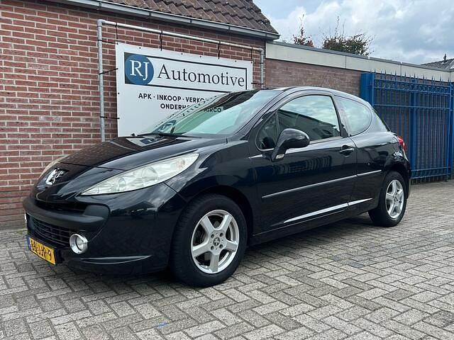Zwart Gebruikt 2008 Peugeot 207 Hatchback | € 2.450 (Eerlijke prijs) - Afbeelding 1/4
