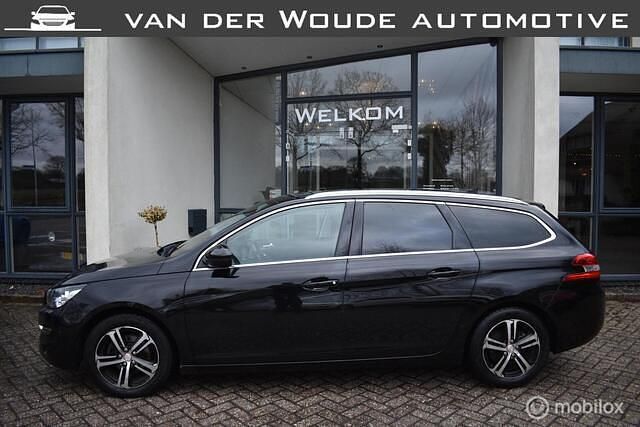 Occasion Peugeot 308 SW Active 120 PK (88 kW) 2014 Zwart Stationwagen