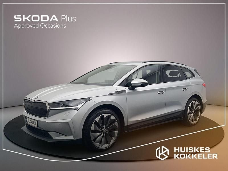 Grijs Gebruikt 2022 Skoda Enyaq iV SUV | € 27.900 (Eerlijke prijs) - Afbeelding 1/4