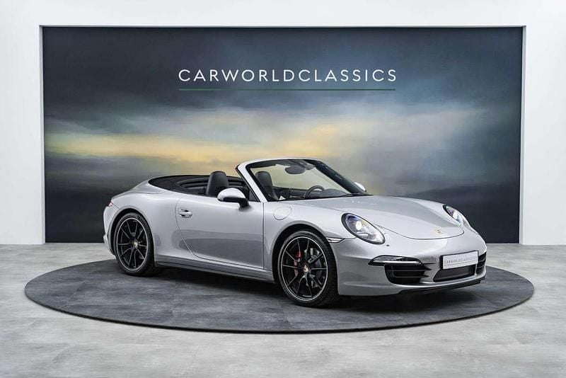 Zilver Gebruikt 2014 Porsche 911 Carrera 4S Cabriolet Cabriolet | € 104.991 (Goede deal) - Afbeelding 1/4