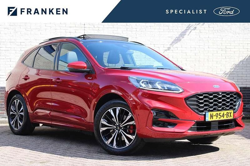 Rood Gebruikt 2020 Ford Kuga ST-Line X SUV | € 22.800 (Eerlijke prijs) - Afbeelding 1/4