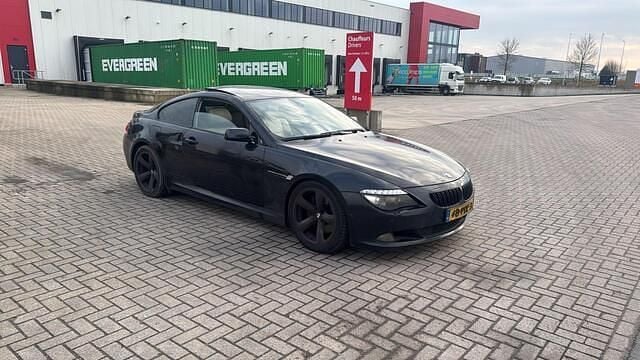 Zwart Occasion 2008 BMW 635 Coupé | € 4.950 - Afbeelding 1/4