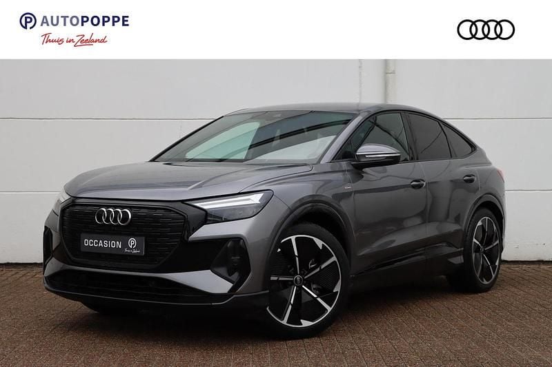 Grijs Occasion 2022 Audi Q4 Sportback e-tron Design SUV | € 33.950 (Goede deal) - Afbeelding 1/4