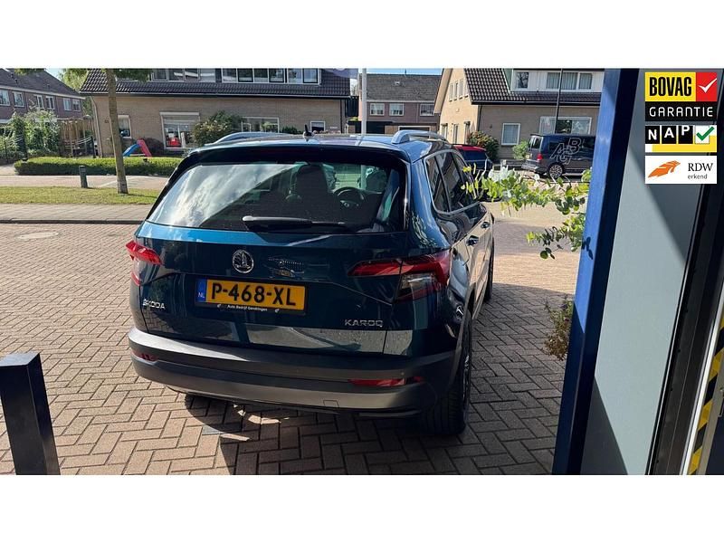 Blauw Gebruikt 2018 Skoda Karoq Business Line SUV | € 21.950 (Eerlijke prijs) - Afbeelding 1/4