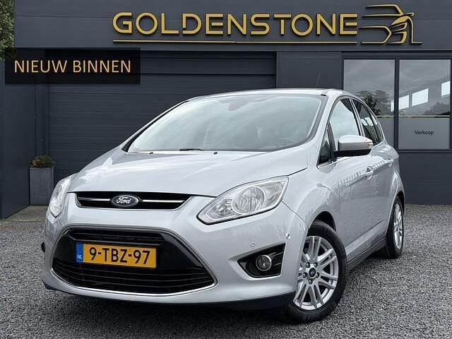 Grijs Gebruikt 2014 Ford C-MAX Titanium MPV | € 5.243 (Eerlijke prijs) - Afbeelding 1/4