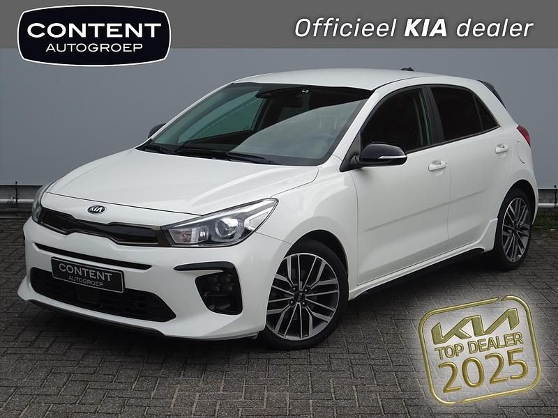Wit Gebruikt 2021 Kia Rio GT-Line Hatchback | € 19.940 (Eerlijke prijs) - Afbeelding 1/4