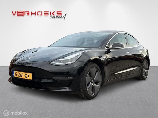 Zwart Occasion 2019 Tesla Model 3 Sedan | € 21.900 (Eerlijke prijs) - Afbeelding 1/4