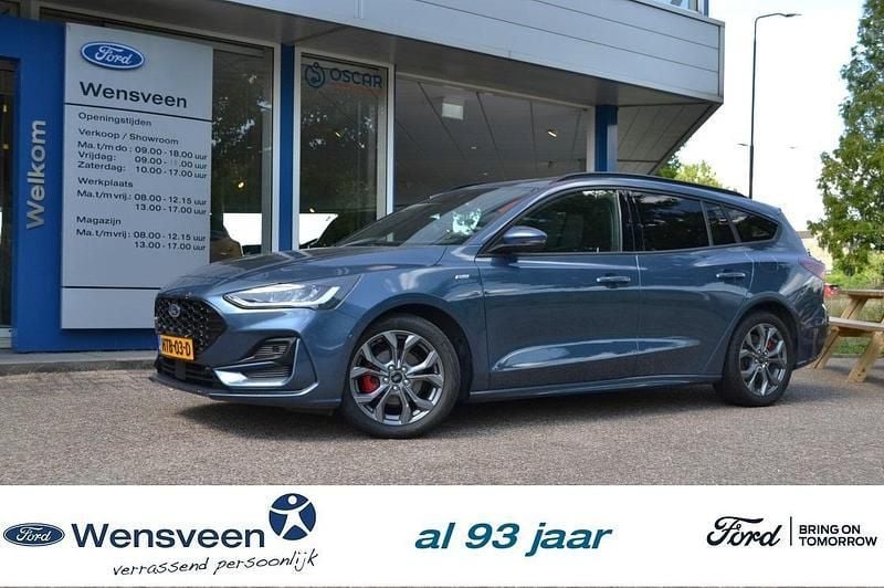 Blauw Nieuw 2025 Ford Focus ST-Line X Stationwagen | € 34.950 (Super prijs) - Afbeelding 1/4
