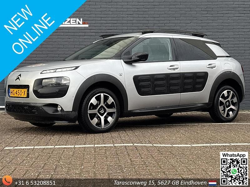 Grijs Gebruikt 2015 Citroën C4 Cactus PureTech Hatchback | € 5.450 (Goede deal) - Afbeelding 1/4
