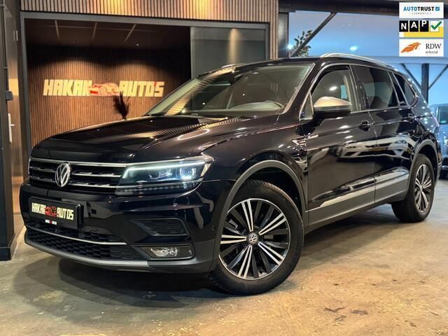 Zwart Gebruikt 2018 VW Tiguan Allspace Highline SUV | € 29.995 (Eerlijke prijs) - Afbeelding 1/4