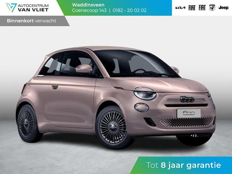 Roze Nieuw 2025 Fiat 500 Launch Edition Hatchback | € 27.690 (Eerlijke prijs) - Afbeelding 1/4