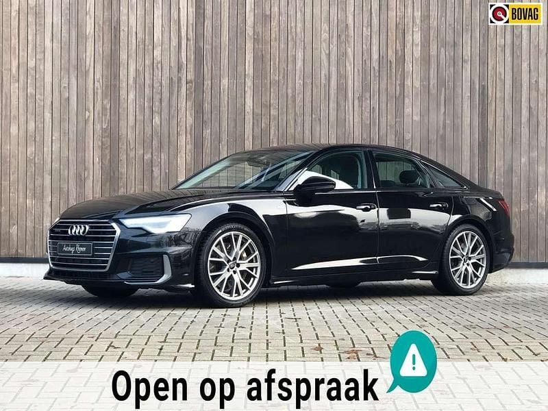 Zwart, metallic lak Gebruikt 2020 Audi A6 S-Line Sedan | € 32.900 (Super prijs) - Afbeelding 1/4