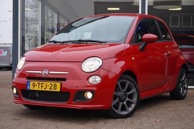 Rood Gebruikt 2014 Fiat 500S Hatchback | € 6.750 (Eerlijke prijs) - Afbeelding 1/4