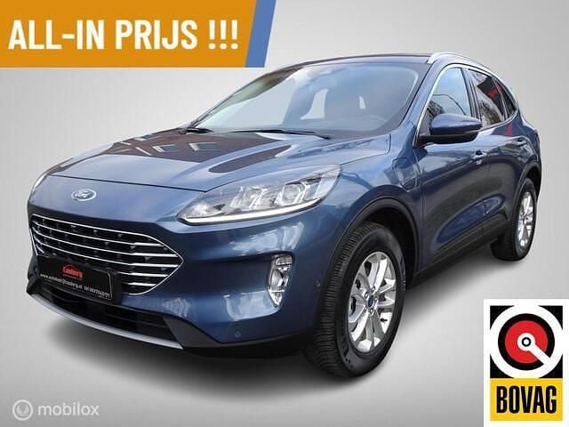 Blauw (metallic) Occasion 2022 Ford Kuga Titanium SUV | € 23.995 (Super prijs) - Afbeelding 1/4