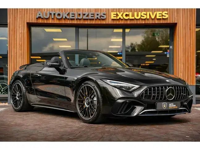 Zwart Gebruikt 2023 Mercedes SL63 AMG AMG Cabriolet | € 169.900 - Afbeelding 1/4