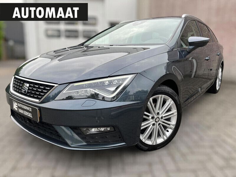 Grijs Gebruikt 2019 Seat Leon XCELLENCE Stationwagen | € 20.850 (Eerlijke prijs) - Afbeelding 1/4