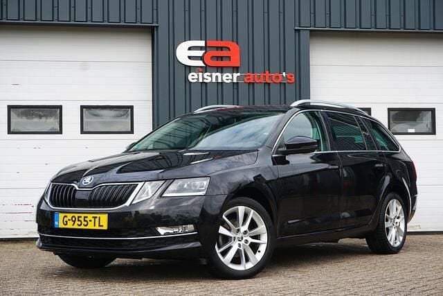 Zwart, metallic lak Gebruikt 2019 Skoda Octavia Style Stationwagen | € 12.895 (Eerlijke prijs) - Afbeelding 1/4