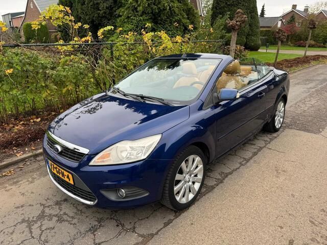 Blauw Gebruikt 2008 Ford Focus Cabriolet Titanium Cabriolet | € 4.199 (Eerlijke prijs) - Afbeelding 1/4