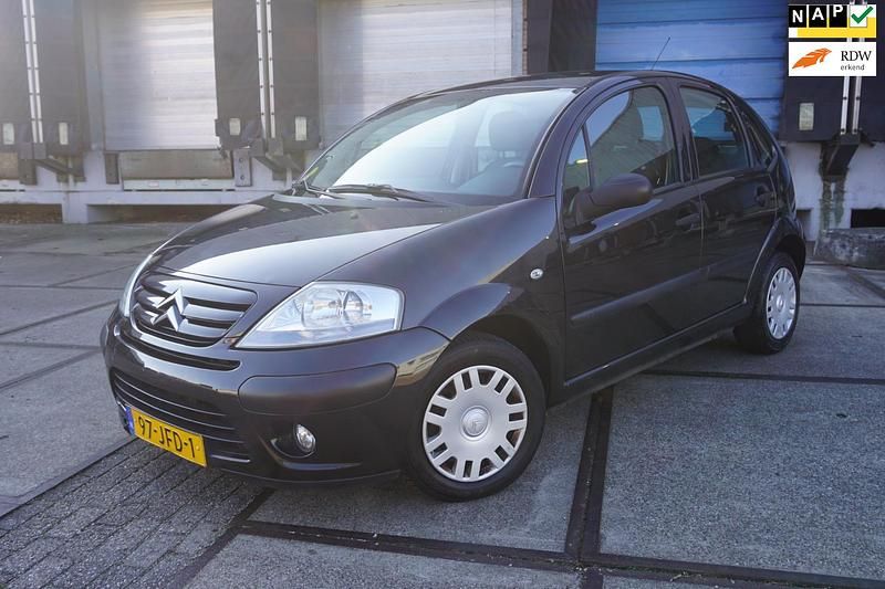 Zwart Gebruikt 2009 Citroën C3 Hatchback | € 2.495 (Eerlijke prijs) - Afbeelding 1/4