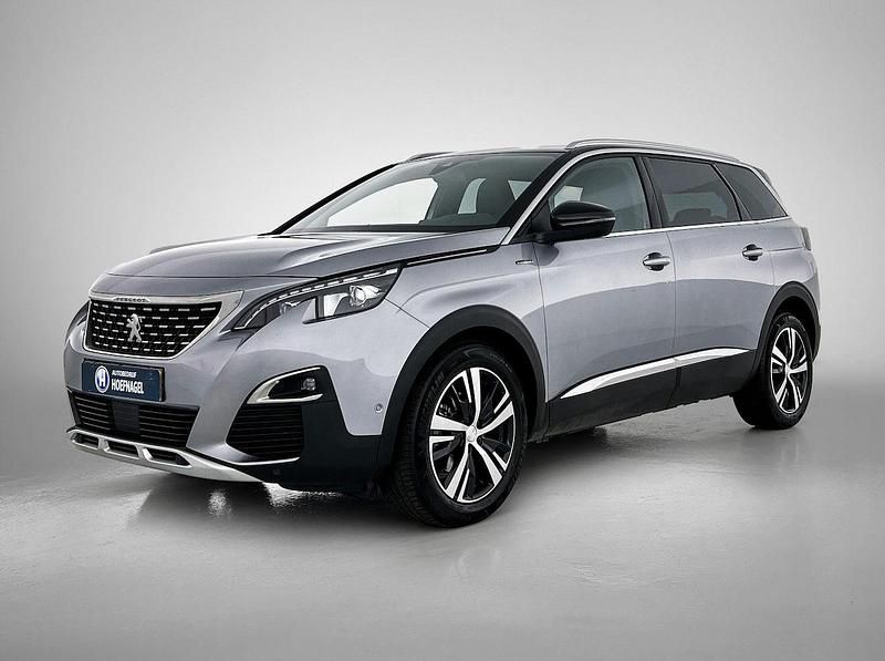 Grijs (metallic) Occasion 2019 Peugeot 5008 GT-line SUV | € 20.990 (Eerlijke prijs) - Afbeelding 1/4