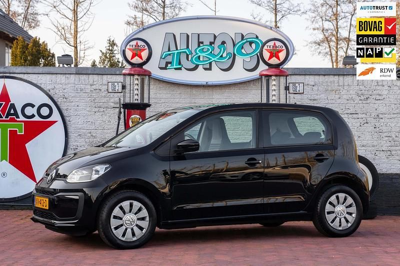 Zwart, metallic lak Gebruikt 2019 VW up! move up! Hatchback | € 10.450 (Eerlijke prijs) - Afbeelding 1/4