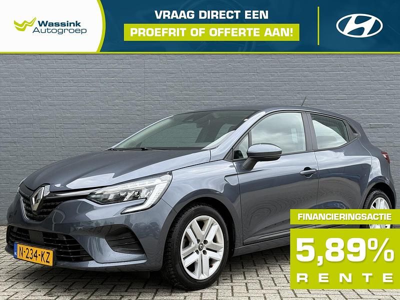 Grijs Occasion 2021 Renault Clio V Zen Hatchback | € 14.045 (Eerlijke prijs) - Afbeelding 1/4