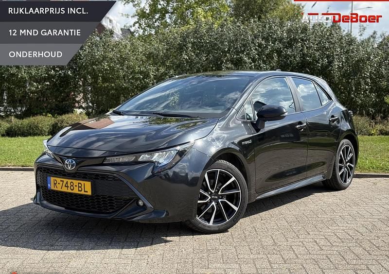 Zwart Gebruikt 2019 Toyota Corolla Active Hatchback | € 21.950 (Iets duurder) - Afbeelding 1/4
